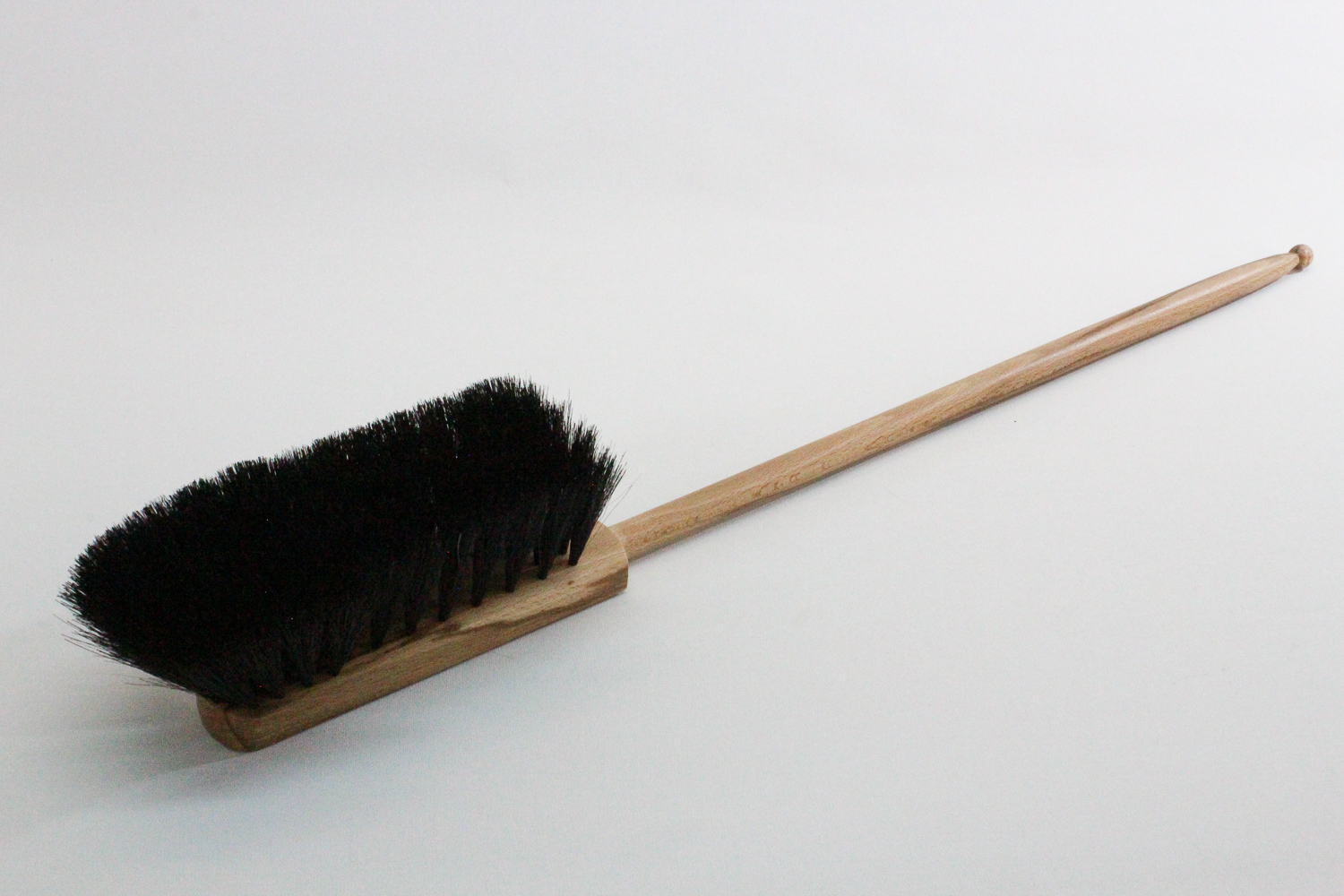 Lackandfeger weich schwarz